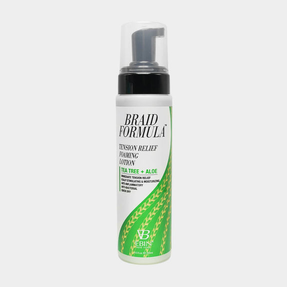 EBIN BRAID FORMULA TENSION RELIEF FOAMING LOTION - TEATREE-250ML