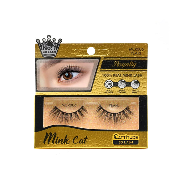 EBIN MINK CAT ROYALTY NO.1 3D LASHES COLLECTIONS