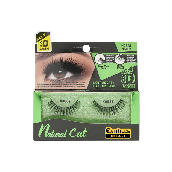 EBIN NATURAL CAT NO.1 3D LASHES COLLECTIONS