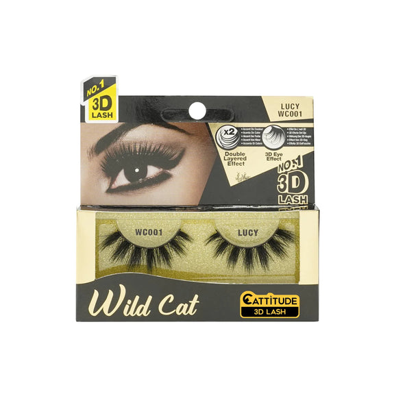 EBIN WILD CAT NO.1 3D LASHES COLLECTIONS