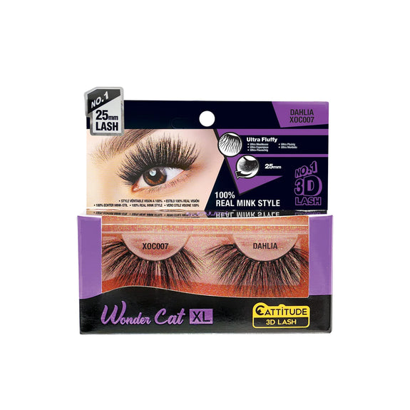 EBIN WONDER CAT XL NO.1 3D LASHES COLLECTIONS