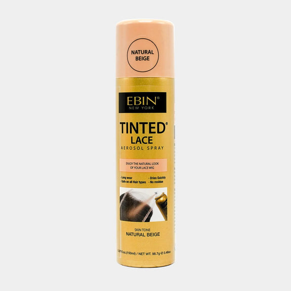 EBIN TINTED LACE AEROSOL SPRAY - NATURAL BEIGE