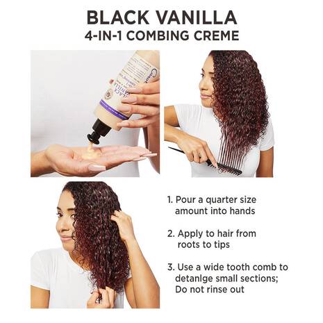 CAROL'S DAUGTHER BLACK VANILLA 4-IN-1 COMBING CREME-236ML
