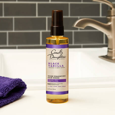 CAROL'S DAUGHTER BLACK VANILLA MOISTURE & SHINE HAIR SHEEN 4.3 OZ