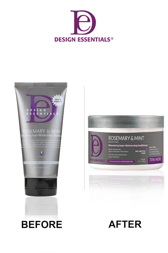 DESIGN ESSENTIALS Rosemary & Mint Stimulating Super Moisturizing Conditioner