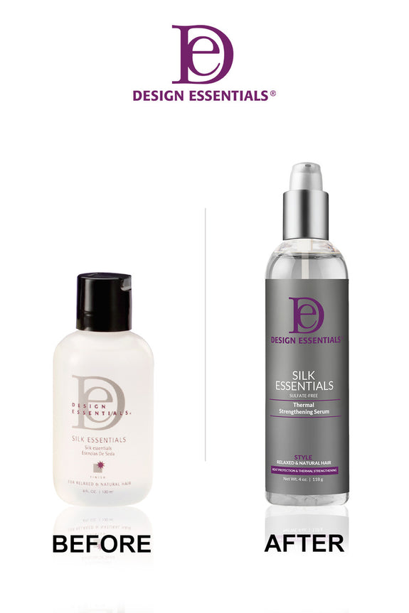 DESIGN ESSENTIALS Silk Essentials Thermal Strengthening Serum-4 OZ