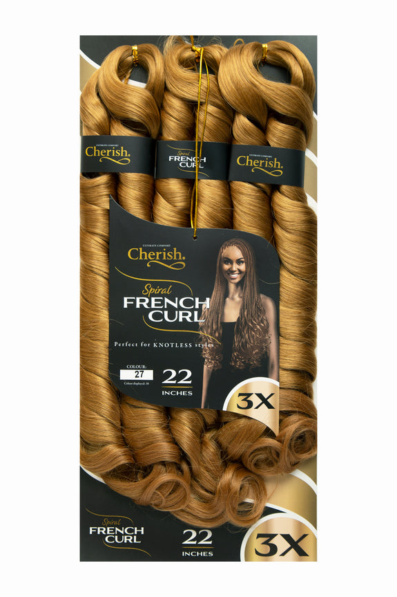 CHERISH ULTIMATE COMFORT 3X  SPIRAL FRENCH CURL