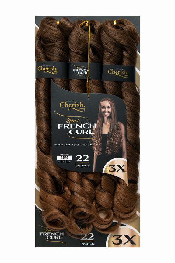 CHERISH ULTIMATE COMFORT 3X  SPIRAL FRENCH CURL