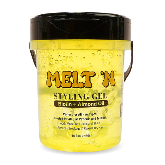 EBIN MELT'N Styling Gel - Almond Oil + Biotin