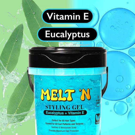 EBIN MELT'N Styling Gel - Eucalyptus Oil + Vitamin E