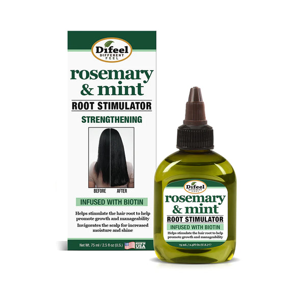 DIFEEL ROSEMARY AND MINT ROOT STIMULATOR WITH BIOTIN 2.5 OZ.