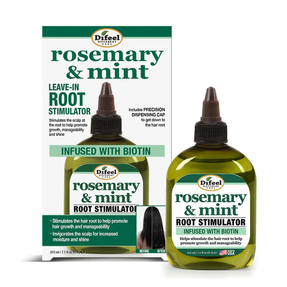 DIFEEL ROSEMARY AND MINT ROOT STIMULATOR WITH BIOTIN 7.1 OZ.