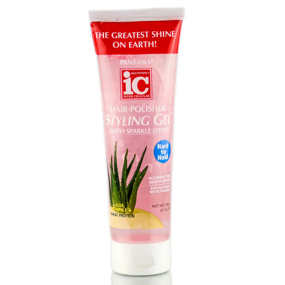 IC Fantasia IC Hair Polisher Hard to Hold Styling Gel 246ML