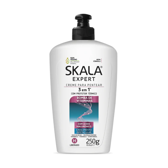 skala CREME PARA PENTEAR 3 EM 1 Vitamin Bomb Styling Cream with Hyaluronic Acid