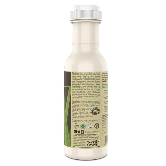 TALIAH WAAJID Green Apple & Aloe Nutrition Apple Cider Deep Conditioner 12oz