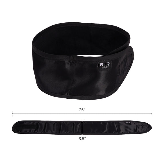 RED BY KISS Hook and Loop Fastener Spa Headband