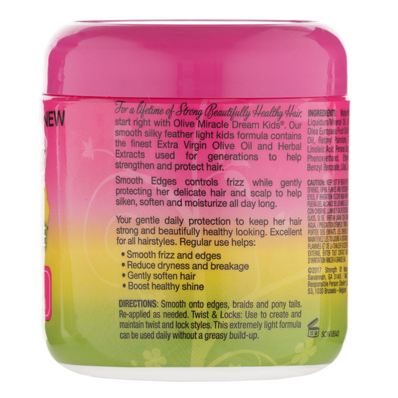 AFRICAN PRIDE DREAM KIDS SMOOTH EDGES ANTI-FRIZZY CONDITIONING GEL, 6OZ