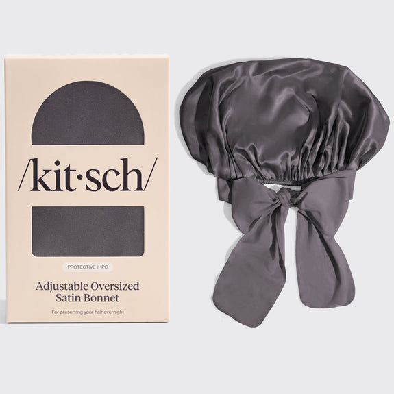KITSCH ADJUSTABLE Oversized Satin Bonnet