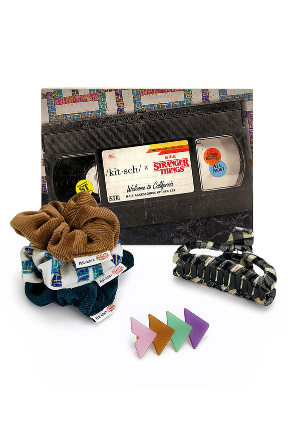 Kitsch Welcome to California Stranger Things Hair Accessories kit 5 pcs
