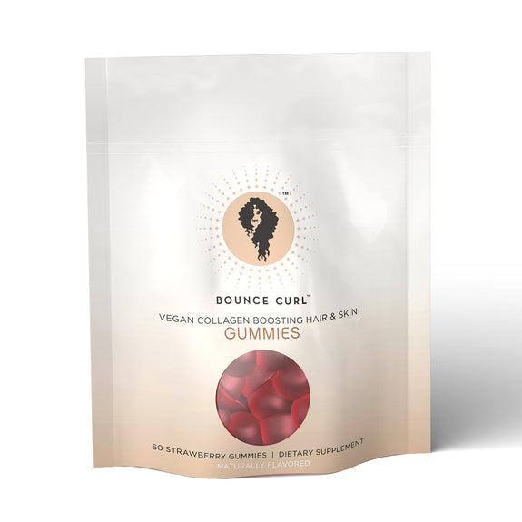 Bounce curl Vegan Collagen Boosting Hair & Skin Gummies