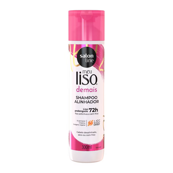 SALON LINE MEU LISO DEMAIS SHAMPOO 300 ML