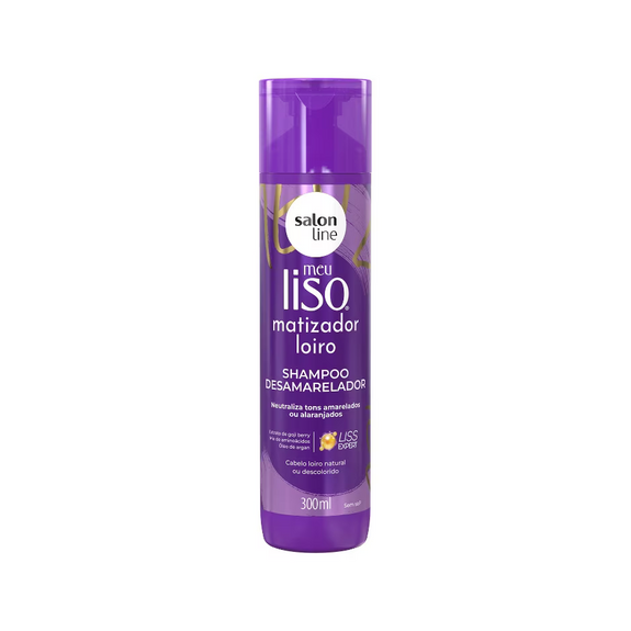 Salon Line meu liso My Straight Blonde Toning Shampoo 300ml