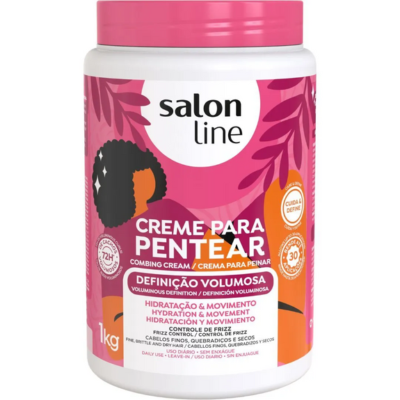 SALON LINE CREME PARA PENTEAR VOLUMOSA CREAM