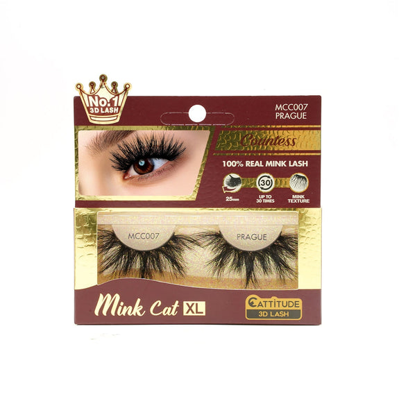 EBIN MINK CAT COUNTESS NO.1 3D LASHES  COLLECTION
