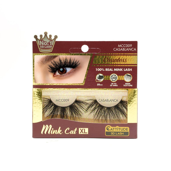 EBIN MINK CAT COUNTESS NO.1 3D LASHES  COLLECTION