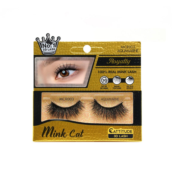 EBIN MINK CAT ROYALTY NO.1 3D LASHES COLLECTIONS