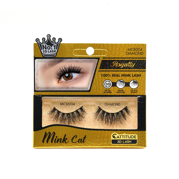 EBIN MINK CAT ROYALTY NO.1 3D LASHES COLLECTIONS