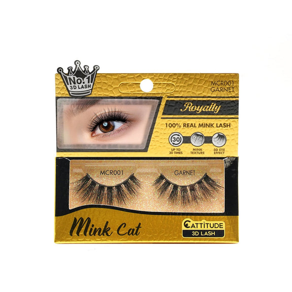 EBIN MINK CAT ROYALTY NO.1 3D LASHES COLLECTIONS