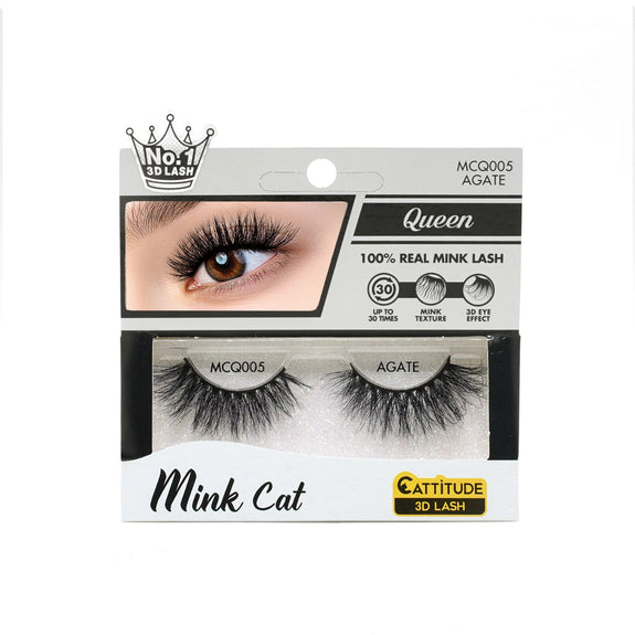EBIN MINK CAT QUEEN  NO.1 3D LASHES COLLECTIONS