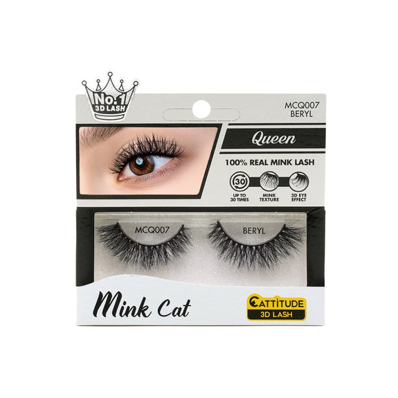 EBIN MINK CAT QUEEN  NO.1 3D LASHES COLLECTIONS