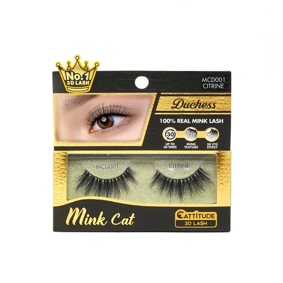 EBIN MINK CAT DUCHESS NO.1 3D LASHES COLLECTION