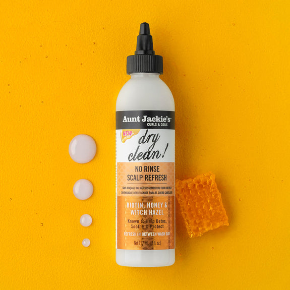 AUNT JACKIE'S CURLS & COILS Dry Clean! No Rinse Scalp Refresh