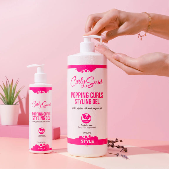 CURLY SECRET Popping Curls Styling Gel