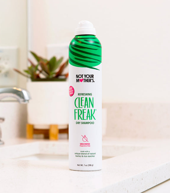 NOT YOUR MOTHER’S CLEAN FREAK UNSCENTED DRY SHAMPOO 7 oz