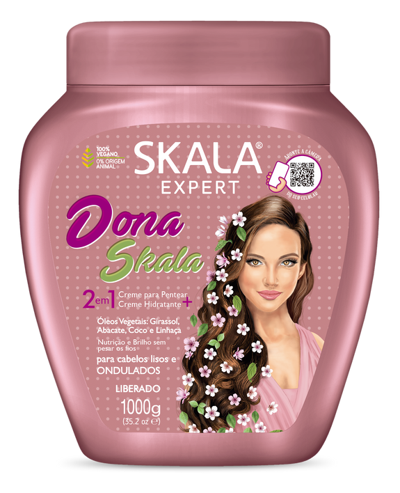 SKALA EXPERT 2 EM 1 HAIR TREATMENT CREAM DONA SKALA 1000ML