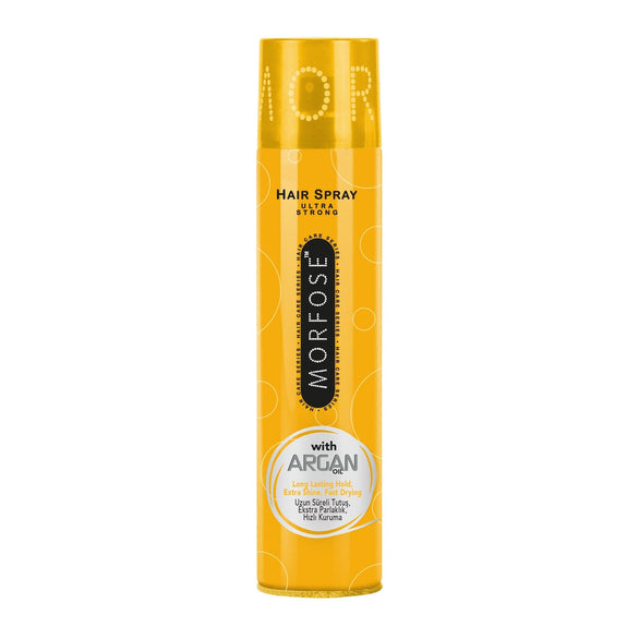 MORFOSE ULTA STRONG HAIR SPRAY WITH ARGAN