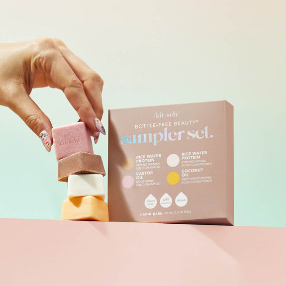 KITSCH BOTTLE FREE BEAUTY SAMPLER SET