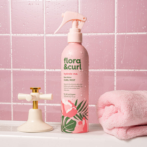 FLORA & CURL HYDRATE ME  Rose Water Curl Mist 250ml