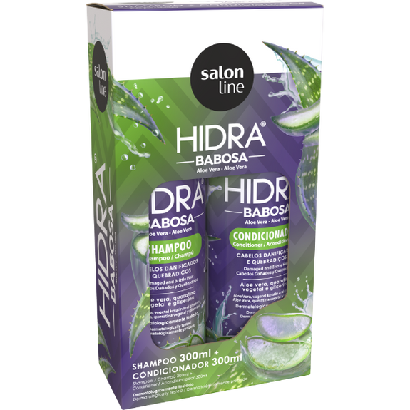 SALON LINE HIDRA  KIT ALOE VERA & KERATIN 300ml