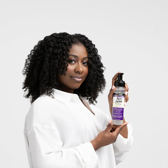 AUNT JACKIE’S Frizz Patrol Anti-Poof Twist & Curl Setting Mousse 8.5 OZ