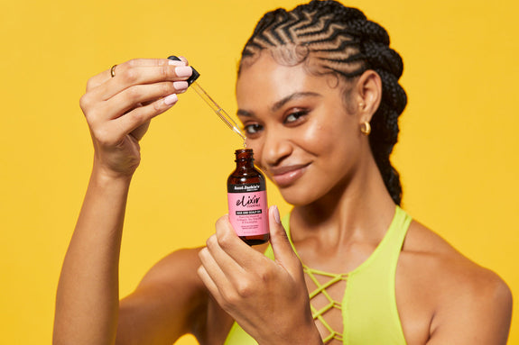 AUNT JACKIE’S Elixir Essentials: Collagen & Tea Tree Hair & Scalp Oil 2 OZ