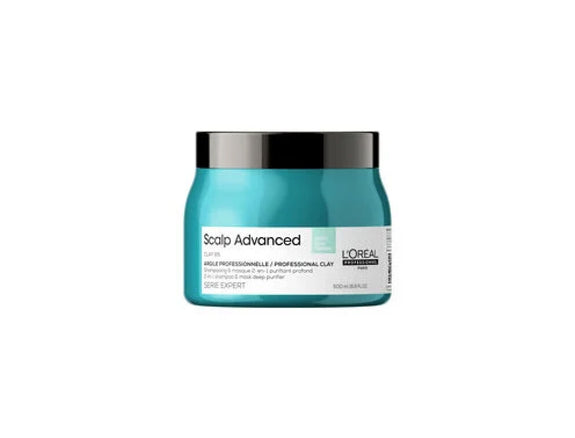 L'ORÉAL PROFESSIONNEL SERIE EXPERT  SCALP ADVANCED ANTI-OILINESS 2-IN-1 DEEP PURIFIER CLAY MASK