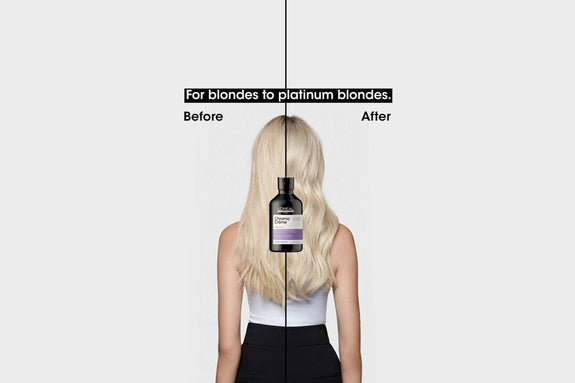 L'ORÉAL PROFESSIONNEL SERIE EXPERT CHROMA CRÈME NEUTRALIZING CREAM SHAMPOO FOR BLONDES TO PLATINUM BLONDES