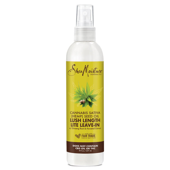 Sheamoisture Cannabis Sativa (Hemp) Seed Oil Lush Length Lite Leave-In