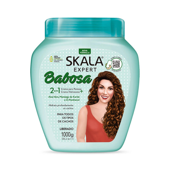 SKALA EXPERT 2 EM 1   HAIR TREATMENT CREAM BABOSA 1000ml