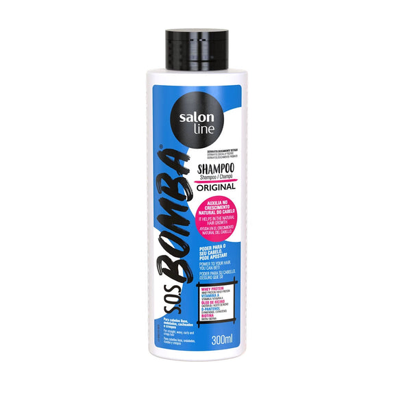 SALON LINE BOMBA ORIGINAL HYDRATION AND DETANGLING SHAMPOO